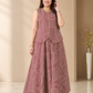 Boho Lines Printed Koti Skirt Ensemble