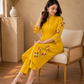 Sunshine Bloom Embroidered Kurta Set