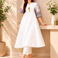 Ivory Charm Embroidered Kurta Set