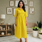 Sunshine Stripe Flowy Midi Dress
