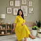 Sunshine Stripe Flowy Midi Dress