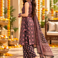Women’s Black Floral Printed Kurta Pant Set with Dupatta