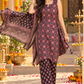 Women’s Black Floral Printed Kurta Pant Set with Dupatta