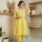 Bright Blossom Embroidered Co-ord Set - Achyutara