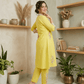 Bright Blossom Embroidered Co-ord Set - Achyutara