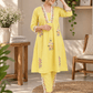 Bright Blossom Embroidered Co-ord Set - Achyutara