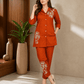 Hot Pink Floral Embroidered Co-Ord Set for Women