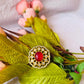 Luxury Gold Plated Doublet Stone Statement Ring for Women - Achyutara