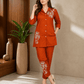 Hot Pink Floral Embroidered Co-Ord Set for Women