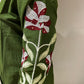 Olive Green Floral Embroidered Straight Kurta Set - Achyutara