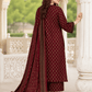 Royal Blue Embroidered Kurta Set - Achyutara