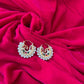 Royal Pearl Kundan Chandbali Earrings for Women - Achyutara