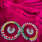 Royal Pearl Kundan Chandbali Earrings for Women - Achyutara