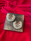Royal Pearl Kundan Chandbali Earrings for Women - Achyutara