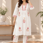 Soft Rose Floral Co-ord Set - Achyutara