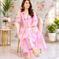 Soft Rose Floral Co-ord Set - Achyutara
