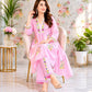 Soft Rose Floral Co-ord Set - Achyutara