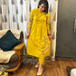 Sunshine Bloom Embroidered Kurta Set - Achyutara