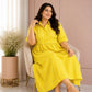 Sunshine Stripe Flowy Midi Dress - Achyutara