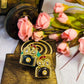 Traditional Gold-Plated Kundan Stone Stud Earrings - Achyutara