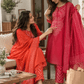 Vibrant Pink Bandhani Printed 3-Piece Kurta Set with Dupatta - Achyutara